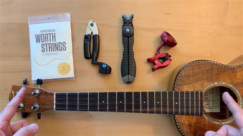 how to change ukulele strings
